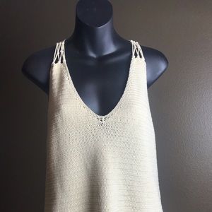 Ralph Lauren knit sweater tank top size med
